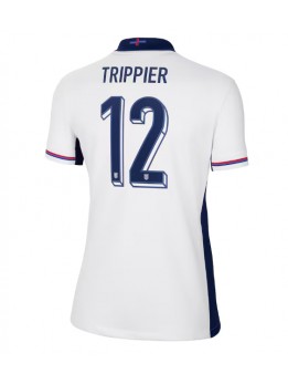 England Kieran Trippier #12 Replika Hemmakläder Dam EM 2024 Kortärmad